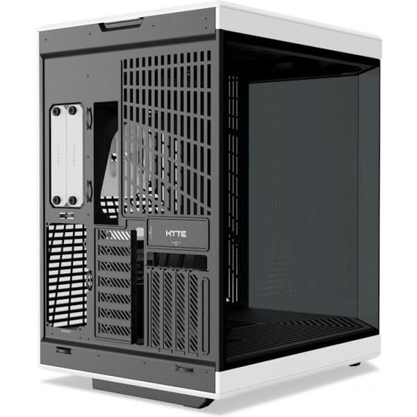 Hyte Y70 Black/White ATX-hölje med panoramafönster, svart/vit