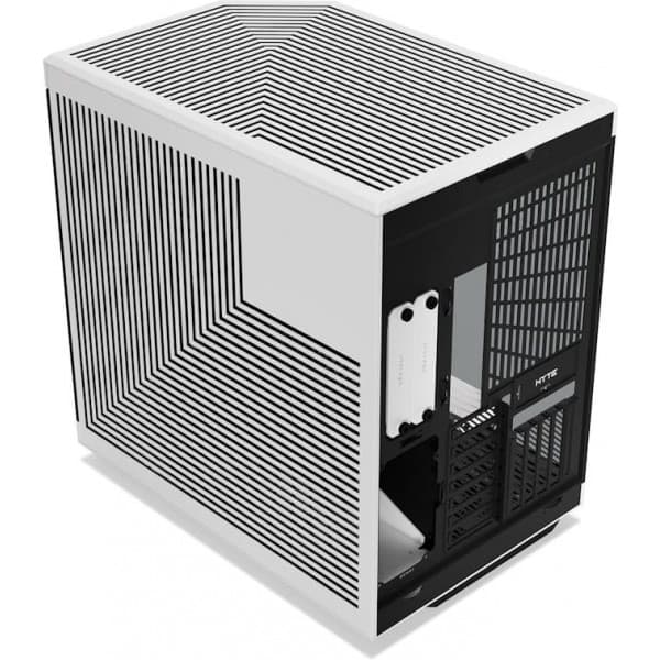 Hyte Y70 Black/White ATX-hölje med panoramafönster, svart/vit