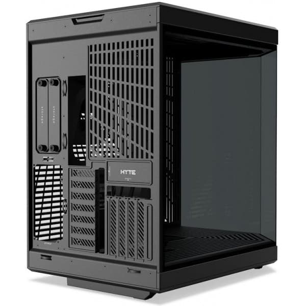 Hyte Y70 Black ATX-chassi med panoramafönster, svart