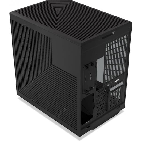 Hyte Y70 Black ATX-chassi med panoramafönster, svart