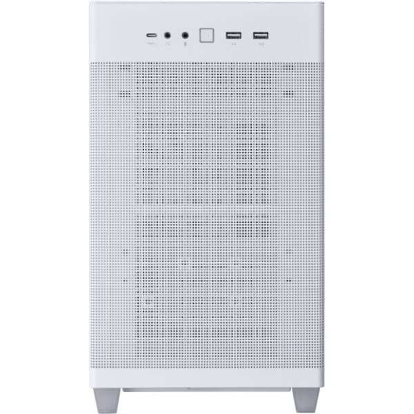Asus Prime AP201 TG Micro-ATX-chassi med fönster, vit