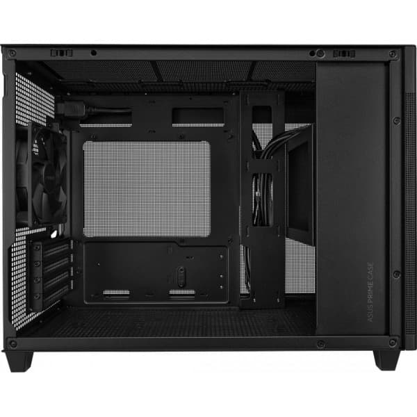 Asus Prime AP201 TG Micro-ATX-chassi med fönster, svart
