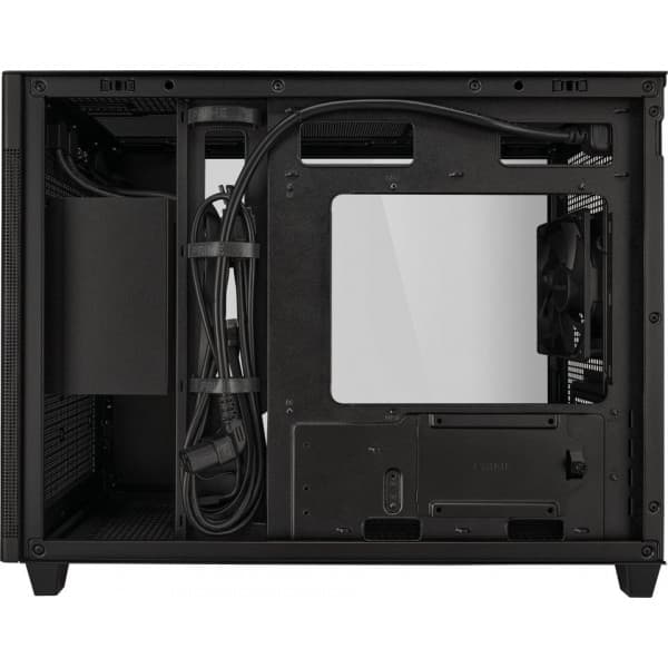 Asus Prime AP201 TG Micro-ATX-chassi med fönster, svart