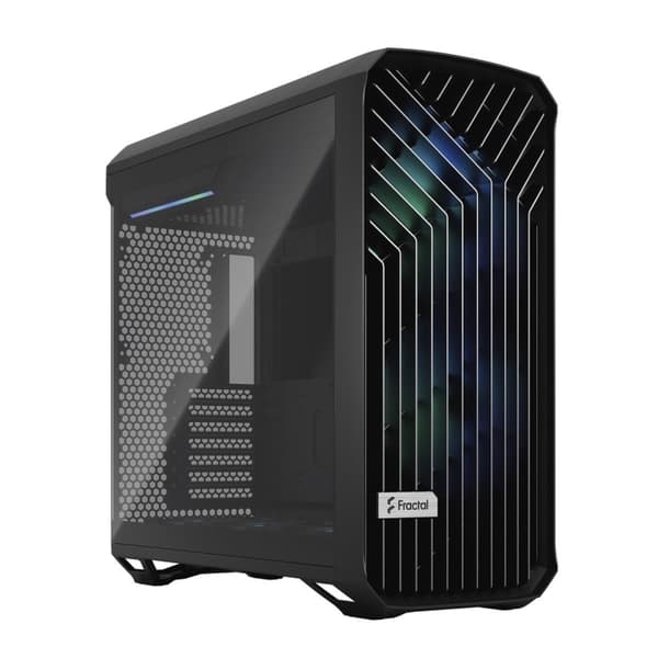 Fractal Design Torrent Black RGB TG Light Tint musta