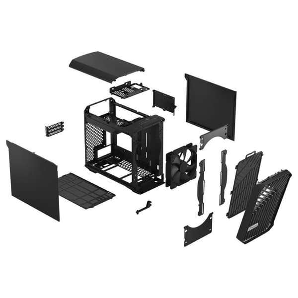 Fractal Design Torrent Nano Svart Solid