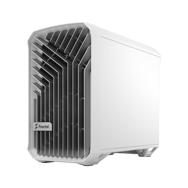 Fractal Design Torrent Nano hvid TG klar farvetone