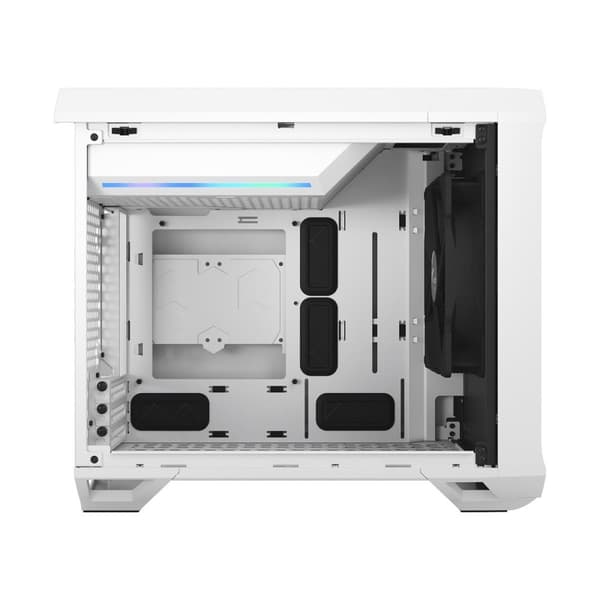 Fractal Design Torrent Nano hvid TG klar farvetone