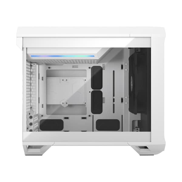 Fractal Design Torrent Nano hvid TG klar farvetone