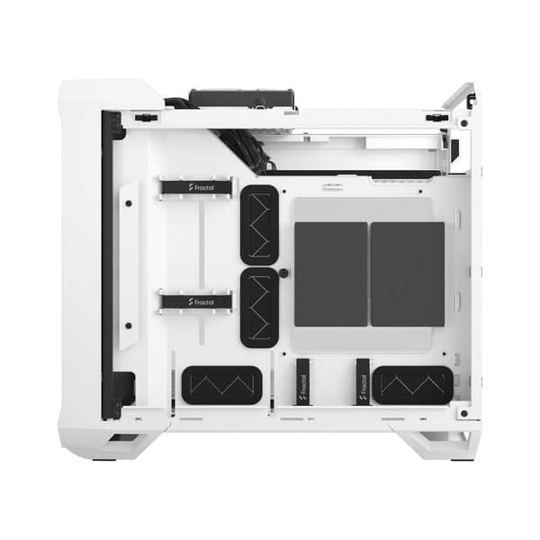 Fractal Design Torrent Nano hvid TG klar farvetone