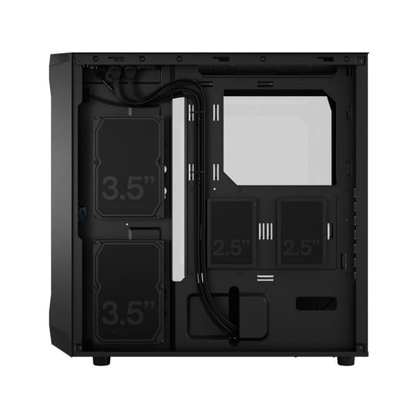 Fractal Design Focus 2 RGB sort TG klar farvetone