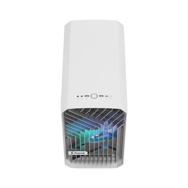 Fractal Design Torrent Nano RGB hvid TG klar farvetone