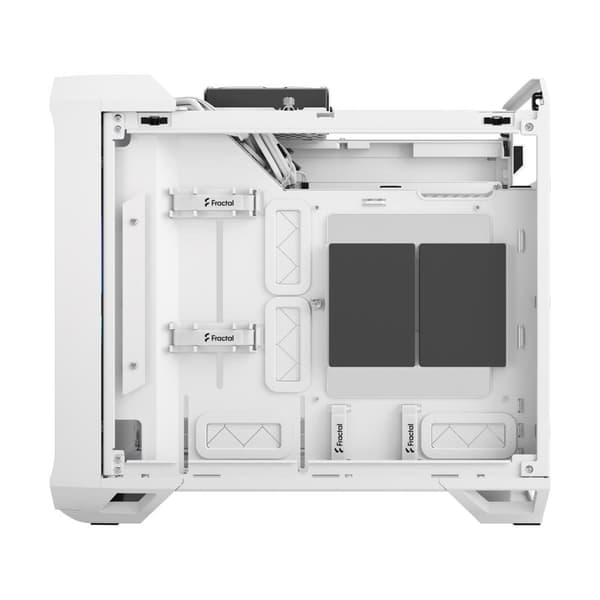 Fractal Design Torrent Nano RGB hvid TG klar farvetone