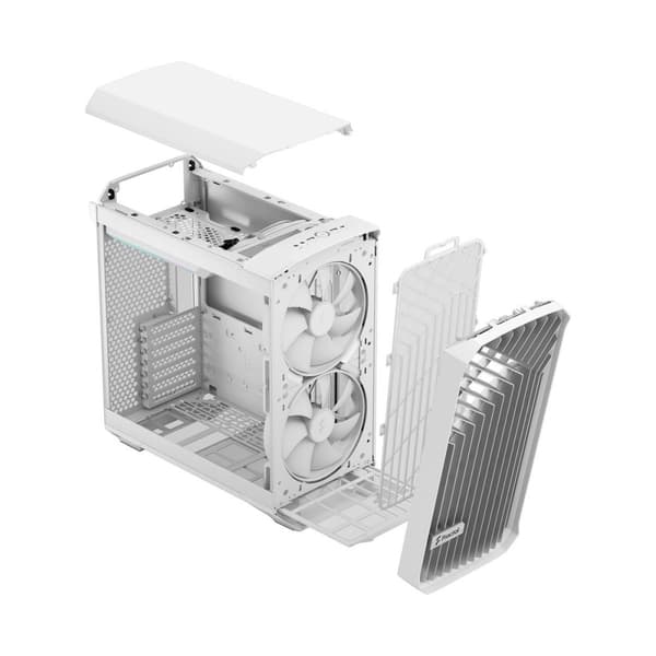 Fractal Design Torrent Compact RGB hvid TG klar farvetone