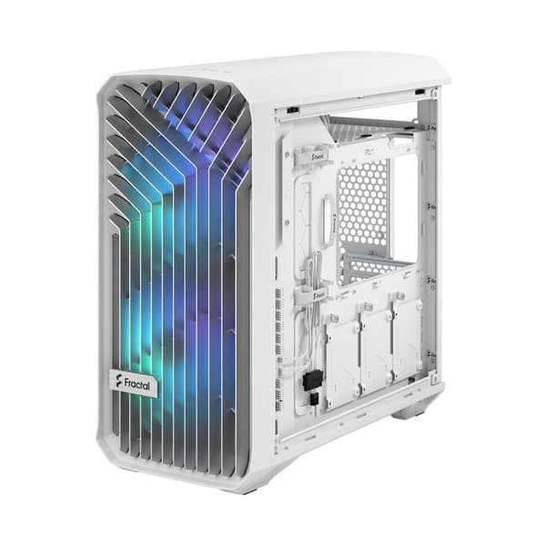 Fractal Design Torrent Compact RGB hvid TG klar farvetone