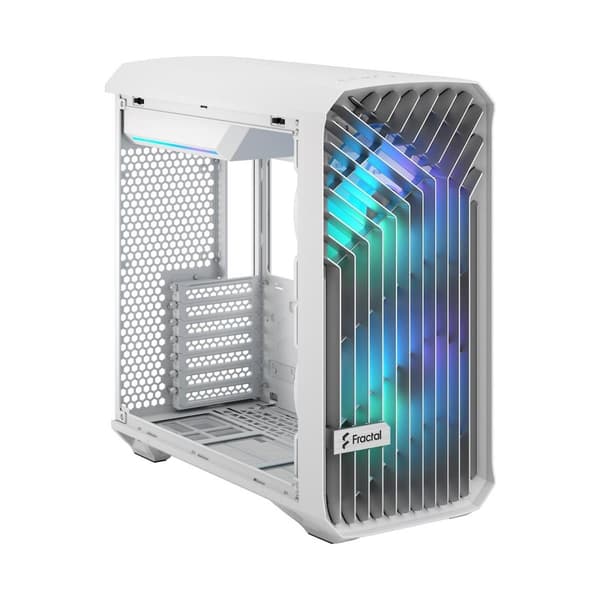 Fractal Design Torrent Compact RGB hvid TG klar farvetone
