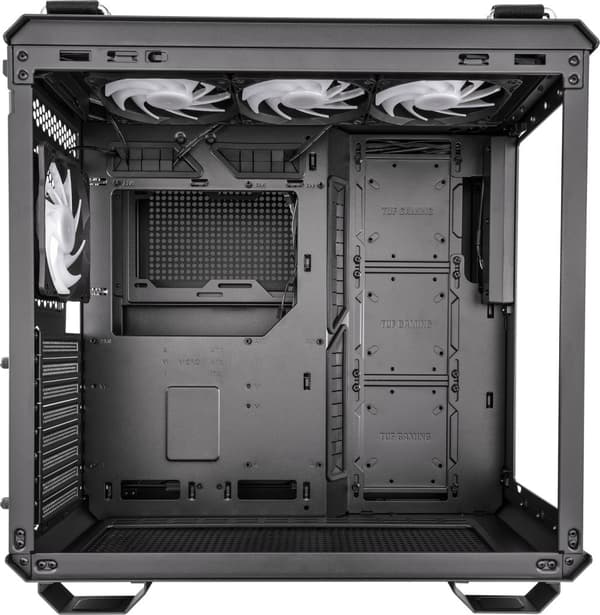 ASUS TUF Gaming GT502 PLUS TG ARGB ATX-kabinet med vindue, sort