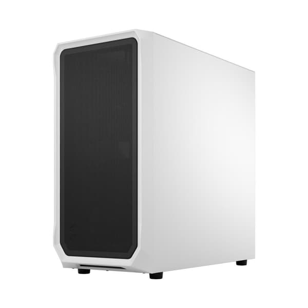 Fractal Design Focus 2 hvid TG klar farvetone