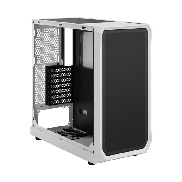 Fractal Design Focus 2 hvid TG klar farvetone