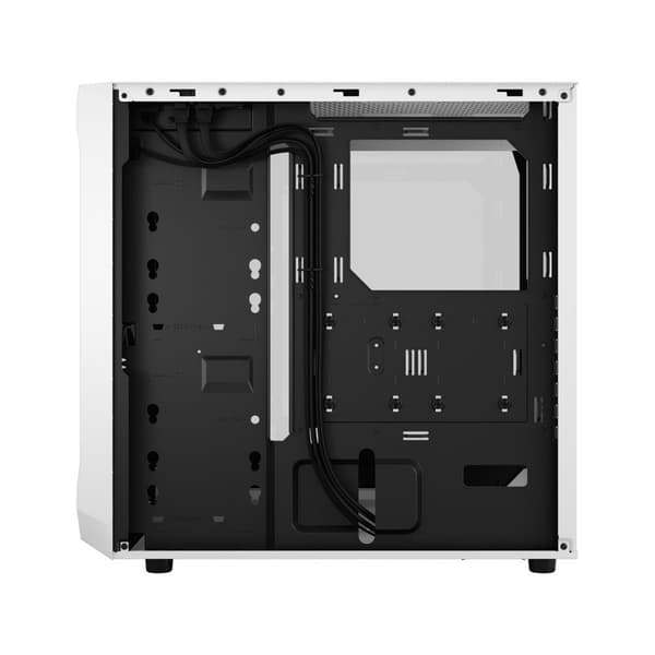 Fractal Design Focus 2 hvid TG klar farvetone