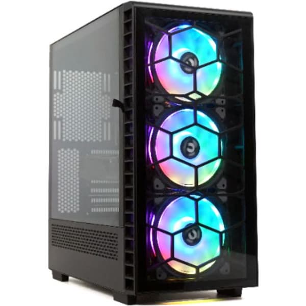 Mid-Tower E-ATX PC-fodral med Kolink Observatory Y RGB-glaspanel