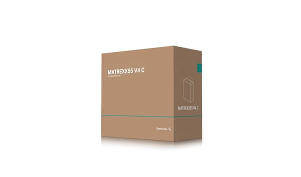 DeepCool MATREXX55 V4 C Midi Tower Svart