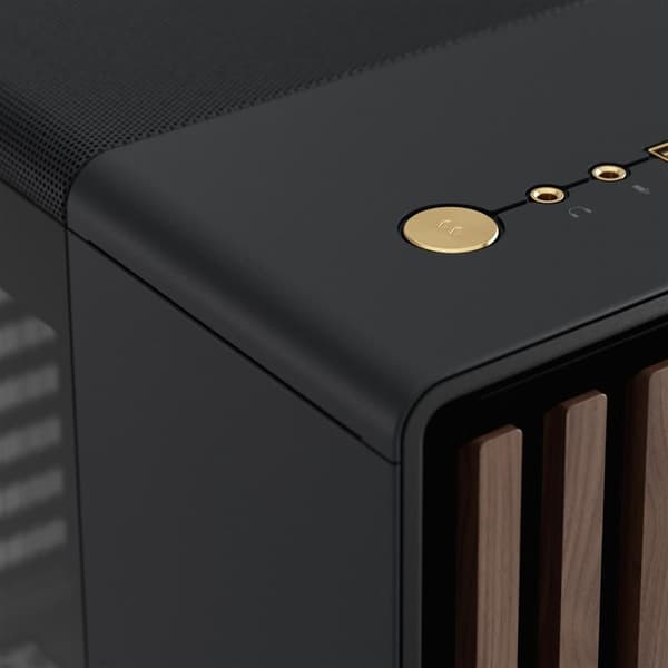 Fractal Design North kulsort TG lys farvetone