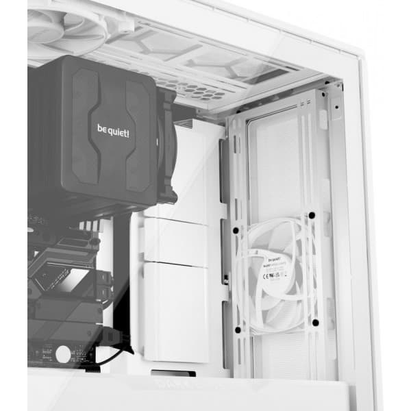 be quiet! Dark Base 701 ATX-kabinet med vindue, hvid
