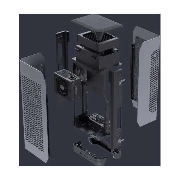 Cooler Master NCORE 100 MAX Mini-ITX-kotelo, harmaa