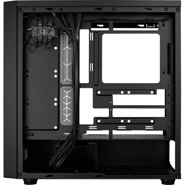 Cooler Master MasterBox 600 Lite ATX-chassi med fönster, svart
