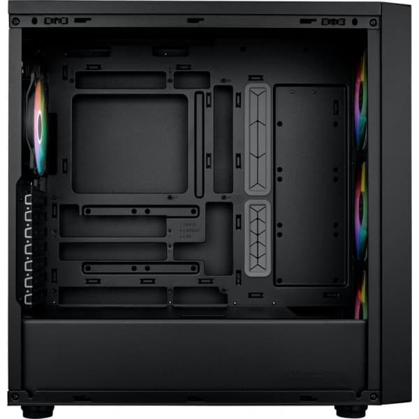 Cooler Master MasterBox 600 ATX-chassi med fönster, svart
