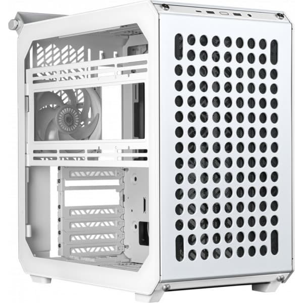 Cooler Master QUBE 500 Flatpack ATX-chassi med fönster, vit