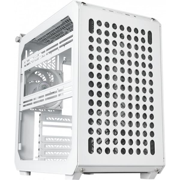 Cooler Master QUBE 500 Flatpack ATX-chassi med fönster, vit