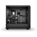 Miniatyrbild 3 av 11: Var tyst! Shadow Base FX 800 ATX-chassi med fönster, svart