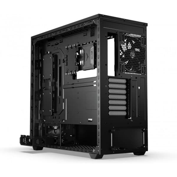 Var tyst! Shadow Base FX 800 ATX-chassi med fönster, svart