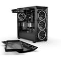 Miniatyrbild 6 av 11: Var tyst! Shadow Base FX 800 ATX-chassi med fönster, svart