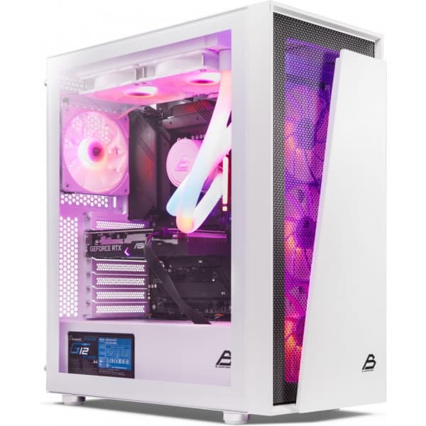 Blackstorm Artemis 3705 ATX-chassi med fönster, vit