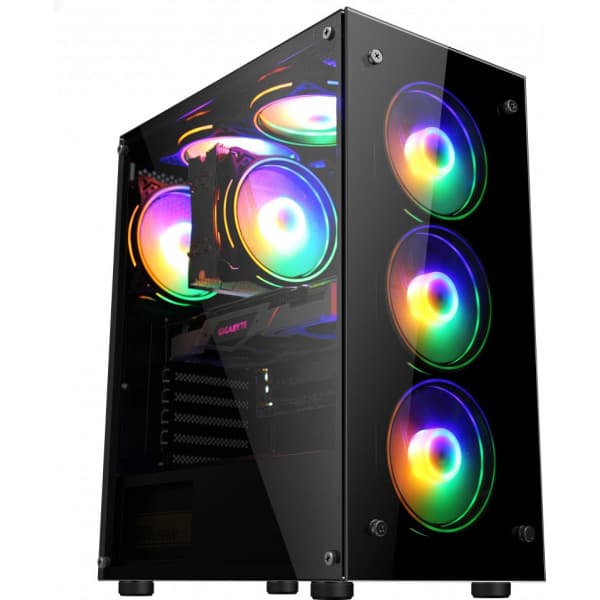 Blackstorm Artemis 205B ATX-kotelo ikkunalla, musta