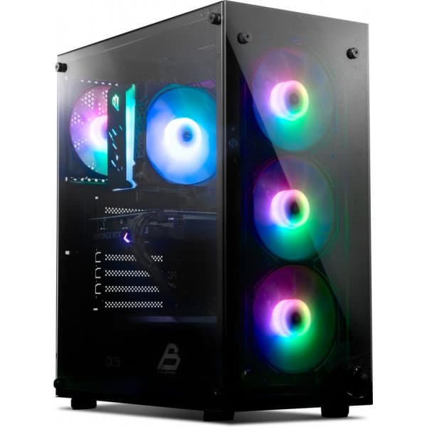 Blackstorm Artemis 205B ATX-kotelo ikkunalla, musta