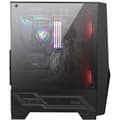 Miniatyrbild 2 av 4: MSI MAG FORGE 100M PC CASE - Svart - Härdat glas - ATX-format (306-7G03M21-809)