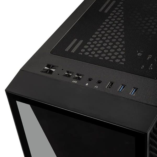 Kolink VOID RIFT Midi tower Gaming-fodral, Fodral svart