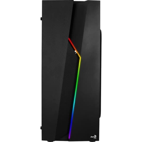 AEROCOOL Bolt PC CASE - Mid Tower - Svart - Med sidofönster - ATX-format (ACCM-PV15012.11)