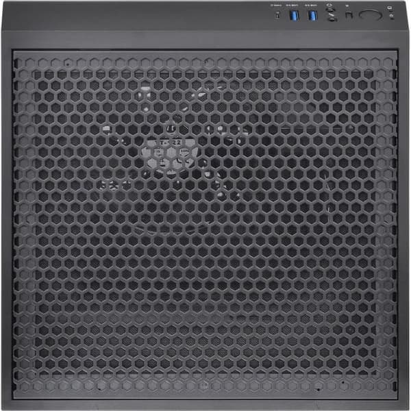 PC-fodral - THERMALTAKE - The Tower 100 - Fodral utan strömförsörjning - Minitorn - Mini-ITX-format - Svart (CA-1R3-00S1WN-00)