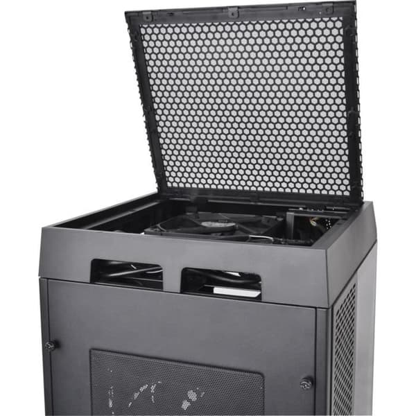 PC-fodral - THERMALTAKE - The Tower 100 - Fodral utan strömförsörjning - Minitorn - Mini-ITX-format - Svart (CA-1R3-00S1WN-00)