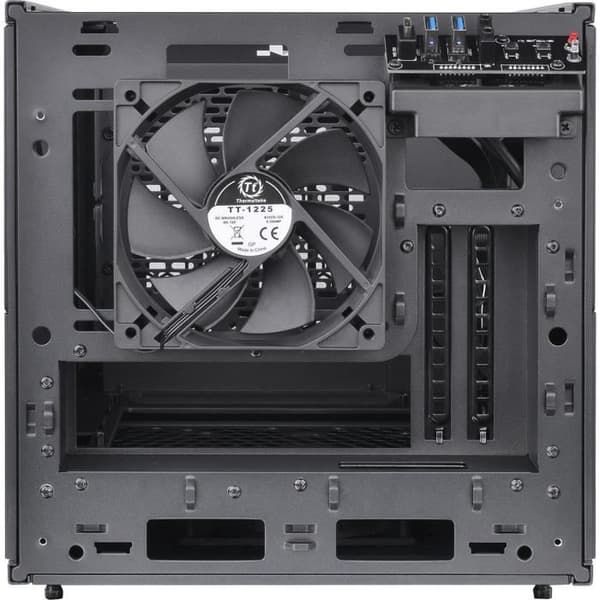 PC-fodral - THERMALTAKE - The Tower 100 - Fodral utan strömförsörjning - Minitorn - Mini-ITX-format - Svart (CA-1R3-00S1WN-00)