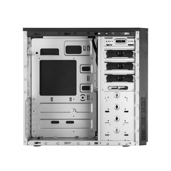 Chieftec HC-10B-OP PC-fodral - SECC - ATX, Micro-ATX, Mini-ITX - Svart - 0,6 mm - 15,5 cm