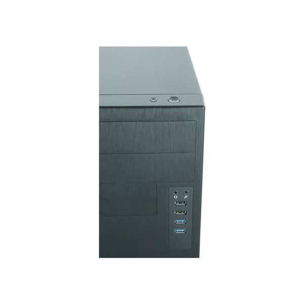 Chieftec HO-11B PC Tower - Svart - Micro-ATX - 350W strömförsörjning - 5 interna fack