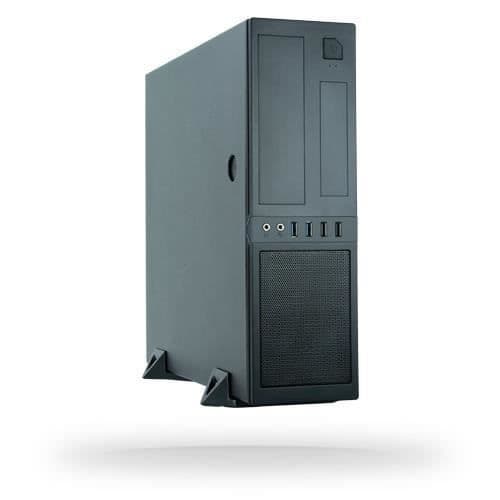 CHIEFTEC CS-12B-300 CENTRAL ENHET MINI TOWER SVART 300 W Svart