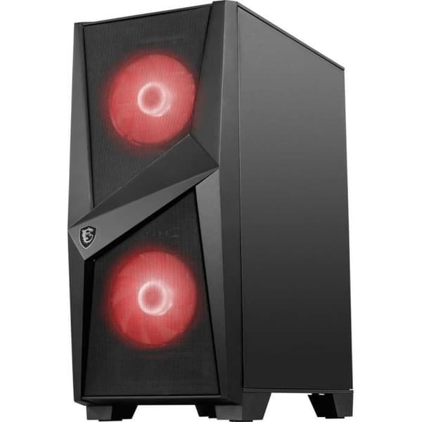 MSI MAG FORGE 100M PC CASE - Svart - Härdat glas - ATX-format (306-7G03M21-809)