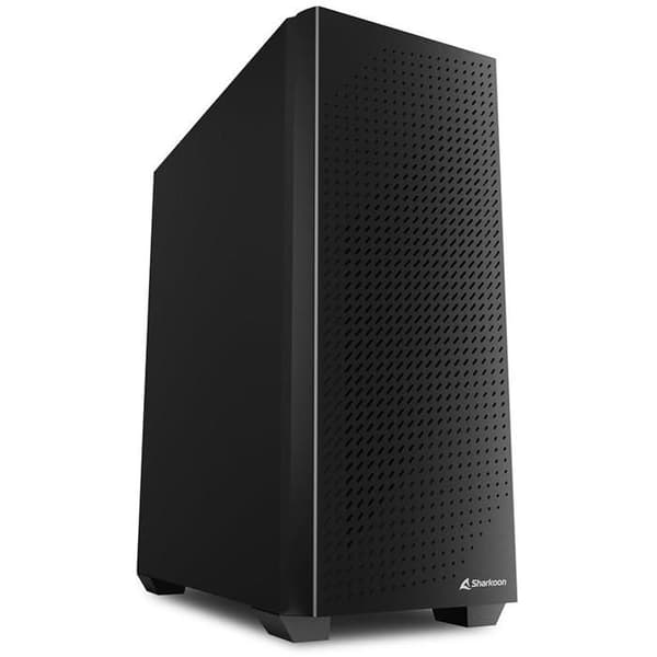 Sharkoon VS9 Midi ATX PC-fodral Svart