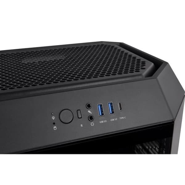 PC-fodral - THERMALTAKE - The TOWER 300 (svart) - Minitorn - Micro-ATX-format - Utan strömförsörjning